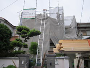 羽曳野市・藤井寺市で外壁塗装・屋根塗装・雨漏り修理なら株式会社日工足場組み