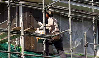 羽曳野市・藤井寺市で外壁塗装・屋根塗装・雨漏り修理なら株式会社日工 着工