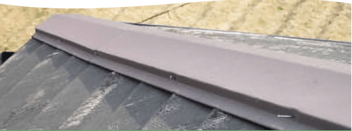 羽曳野市・藤井寺市で外壁塗装・屋根塗装・雨漏り修理なら株式会社日工 カラーベスト板金部釘浮き